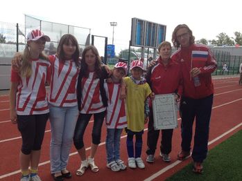 mit Natella Krasnikova (1980 Gold) in Russia Aleksin